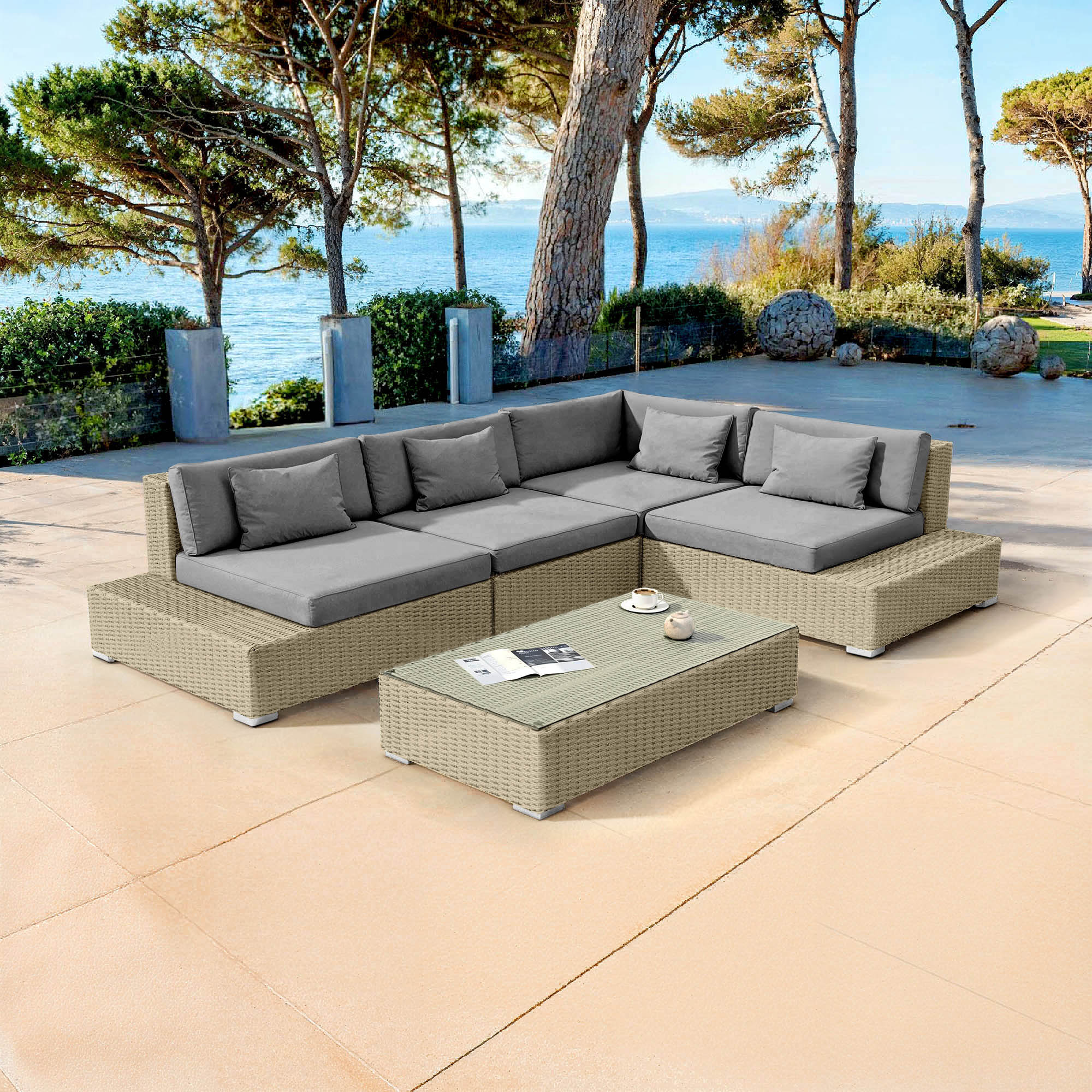 Salon de jardin Palma - 5 places - Image 39