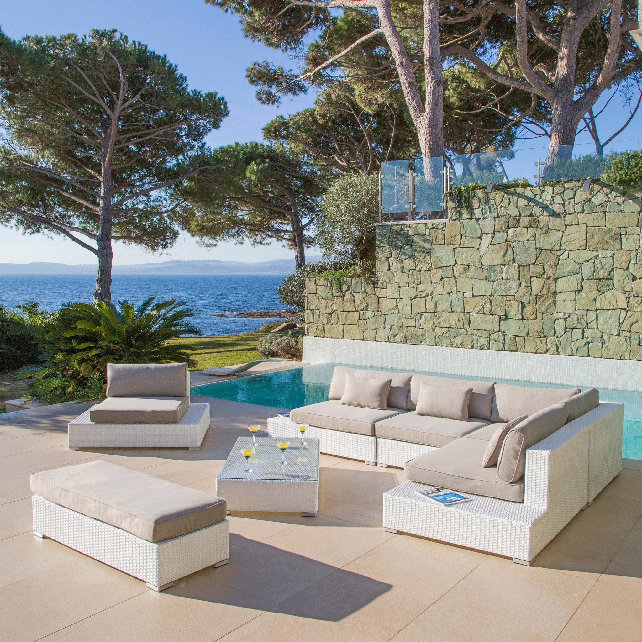 Salon de jardin Palma - 5 places - Image 4