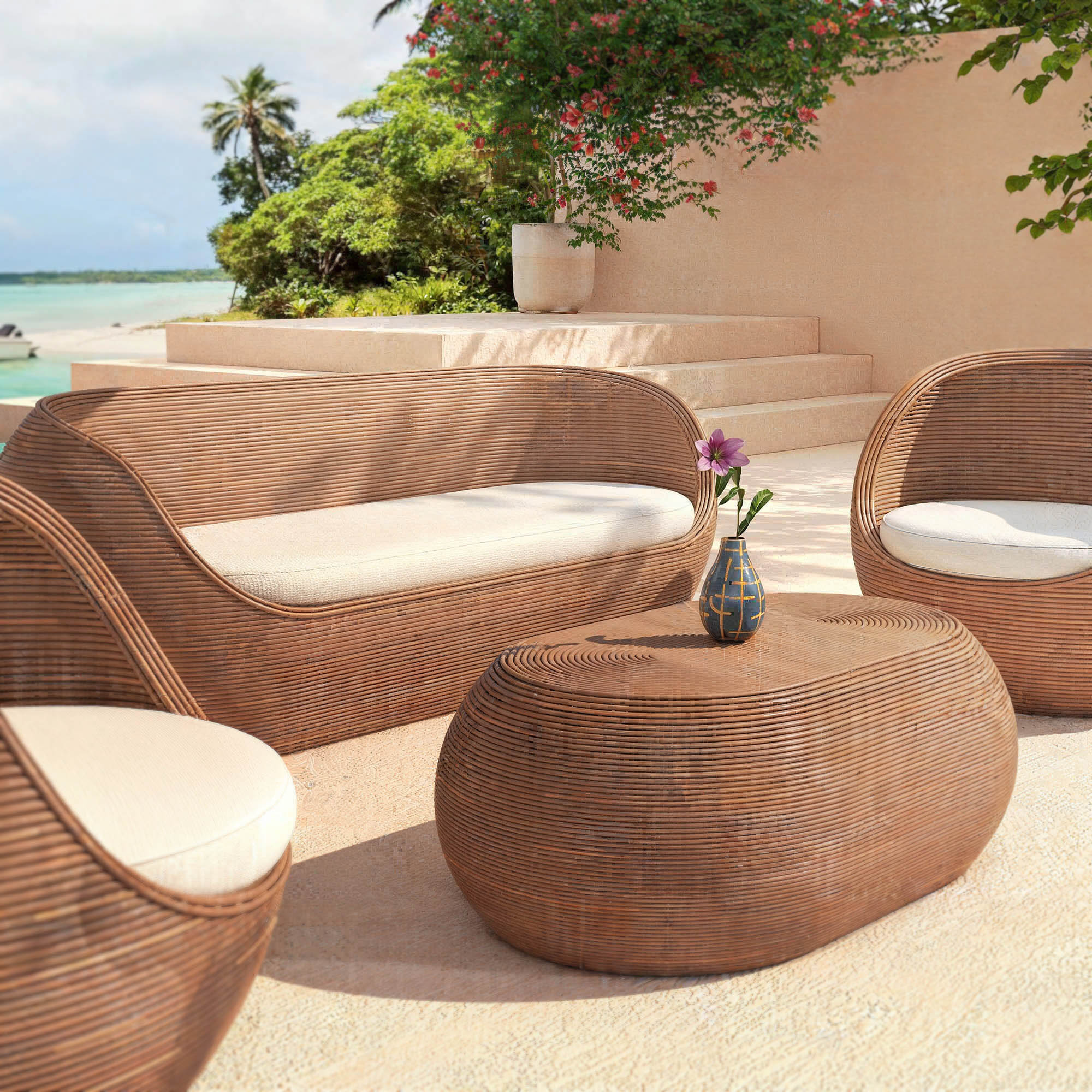 Salon de jardin Trinidad - 5 places - Image 3