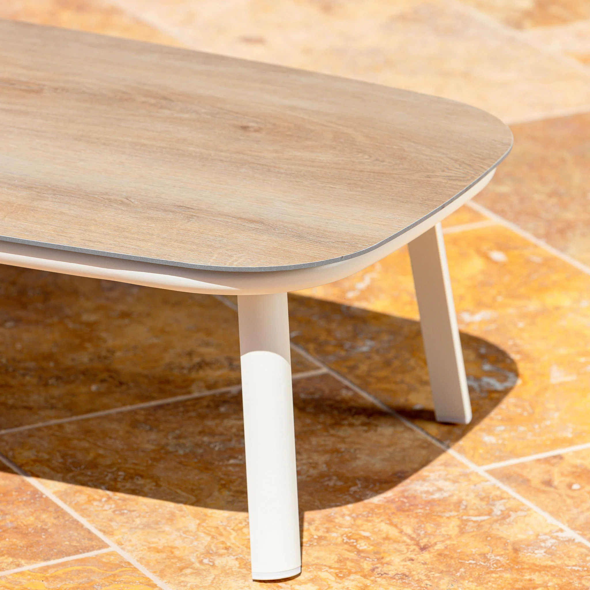 Table basse de jardin rectangulaire Amalfi 115x60cm - Image 4