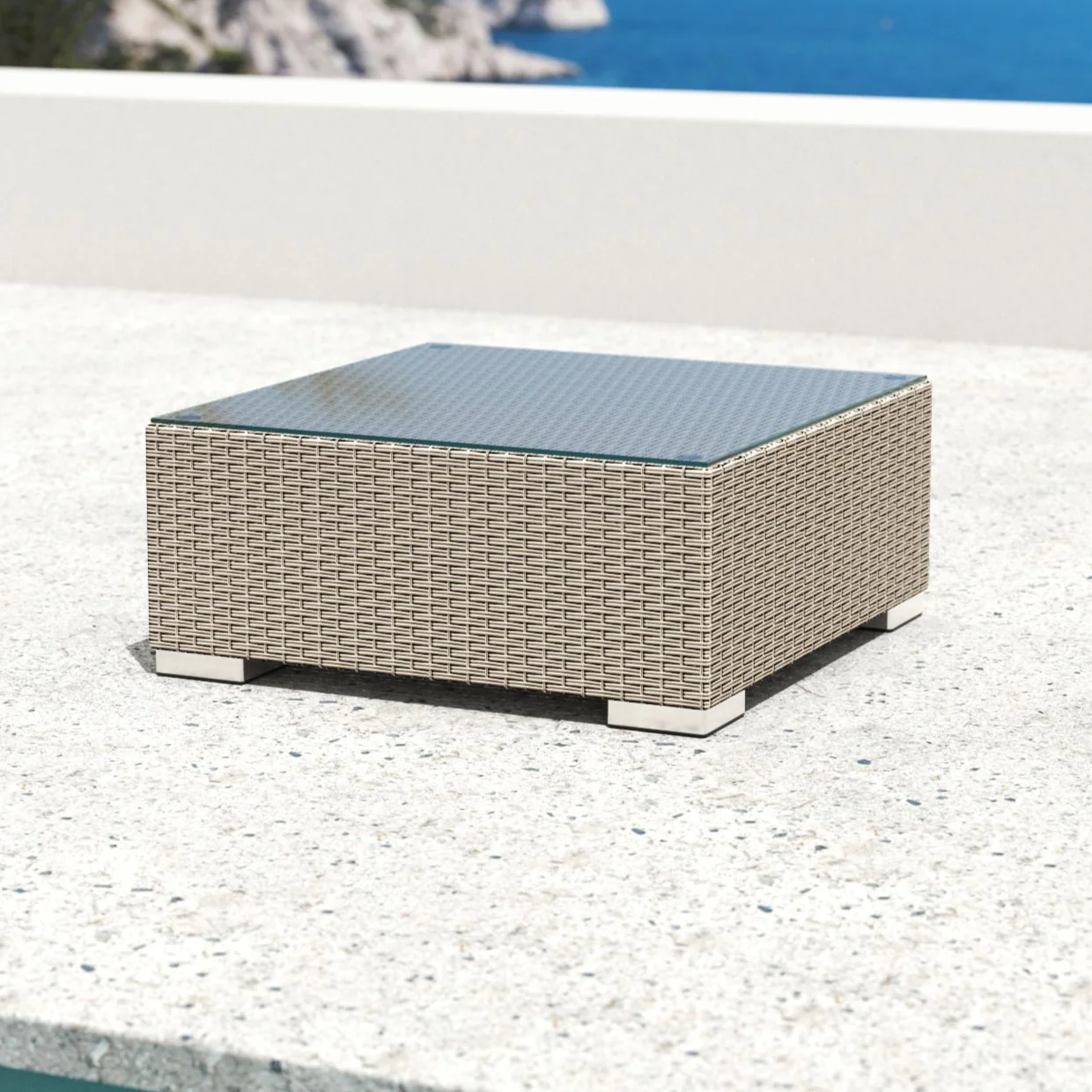Table basse de jardin carrée Palma - Image 7