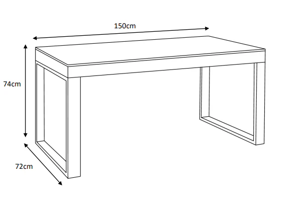 Table de jardin 6 places Aluminium/Céramique Kore (150 x 72 cm) - Image 17