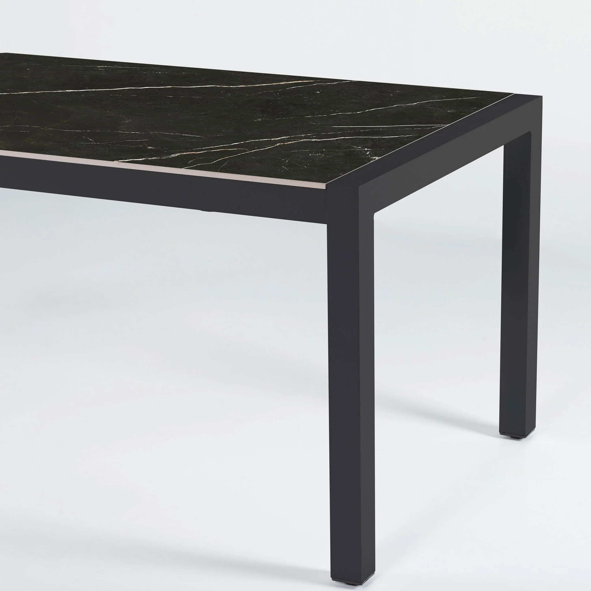 Table de jardin 8 places Aluminium/Céramique Modena (180 x 90cm) - Image 5