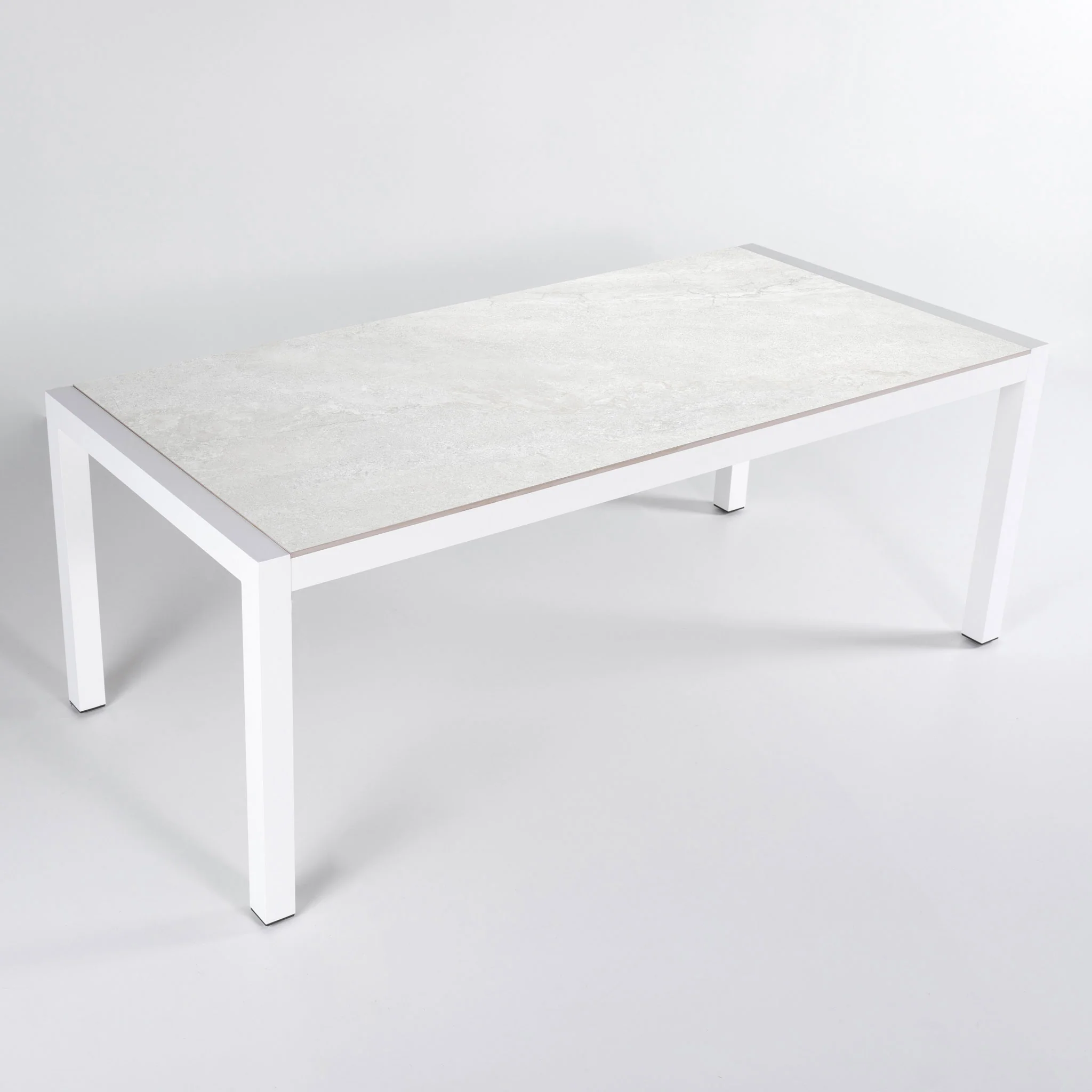 Table de jardin 8 places Aluminium/Céramique Modena (180 x 90cm) - Image 9