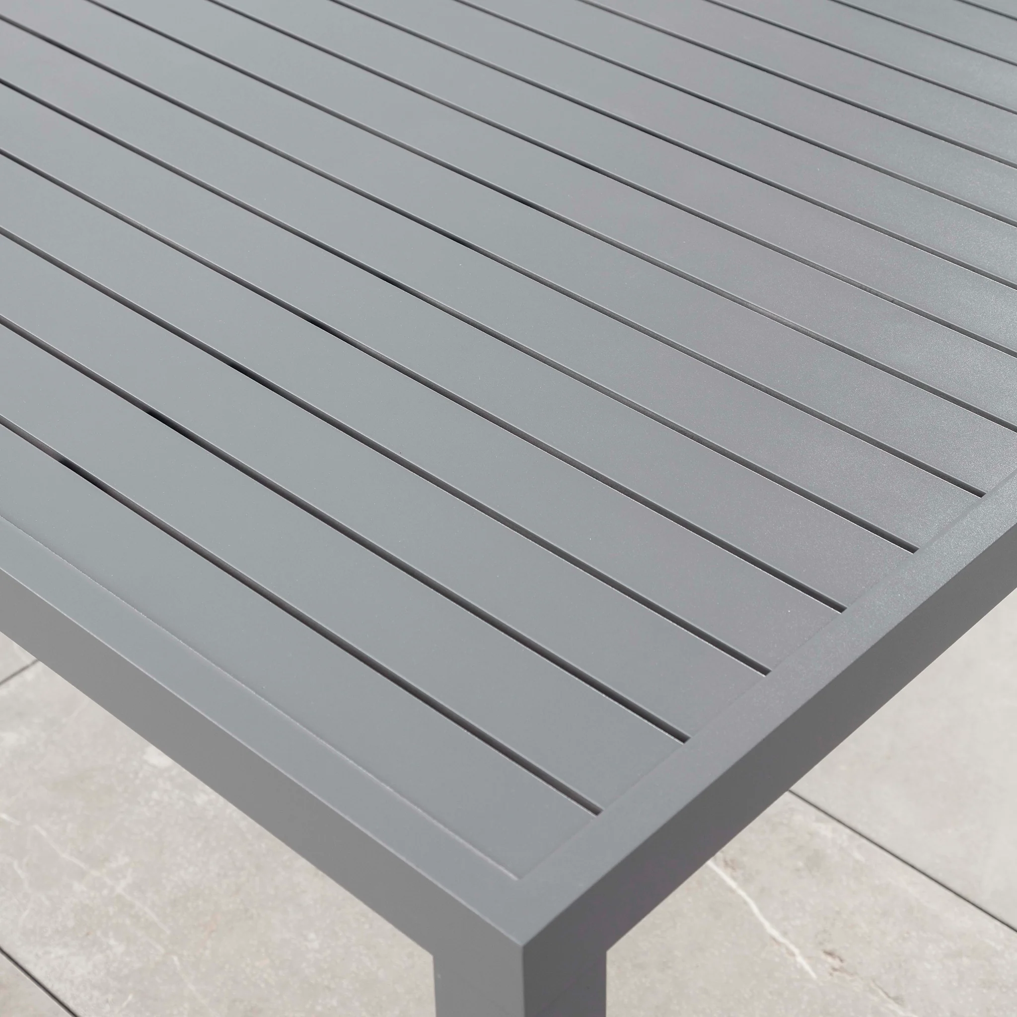 Table de jardin 8 places Aluminium Murano (136 x 136 cm) - Image 10