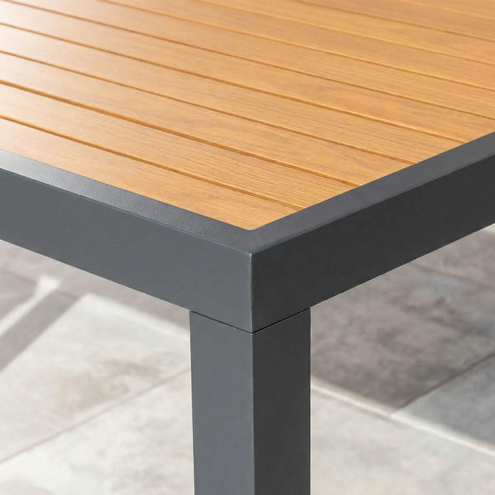 Table de jardin fixe Murano (90x90cm) - Image 5