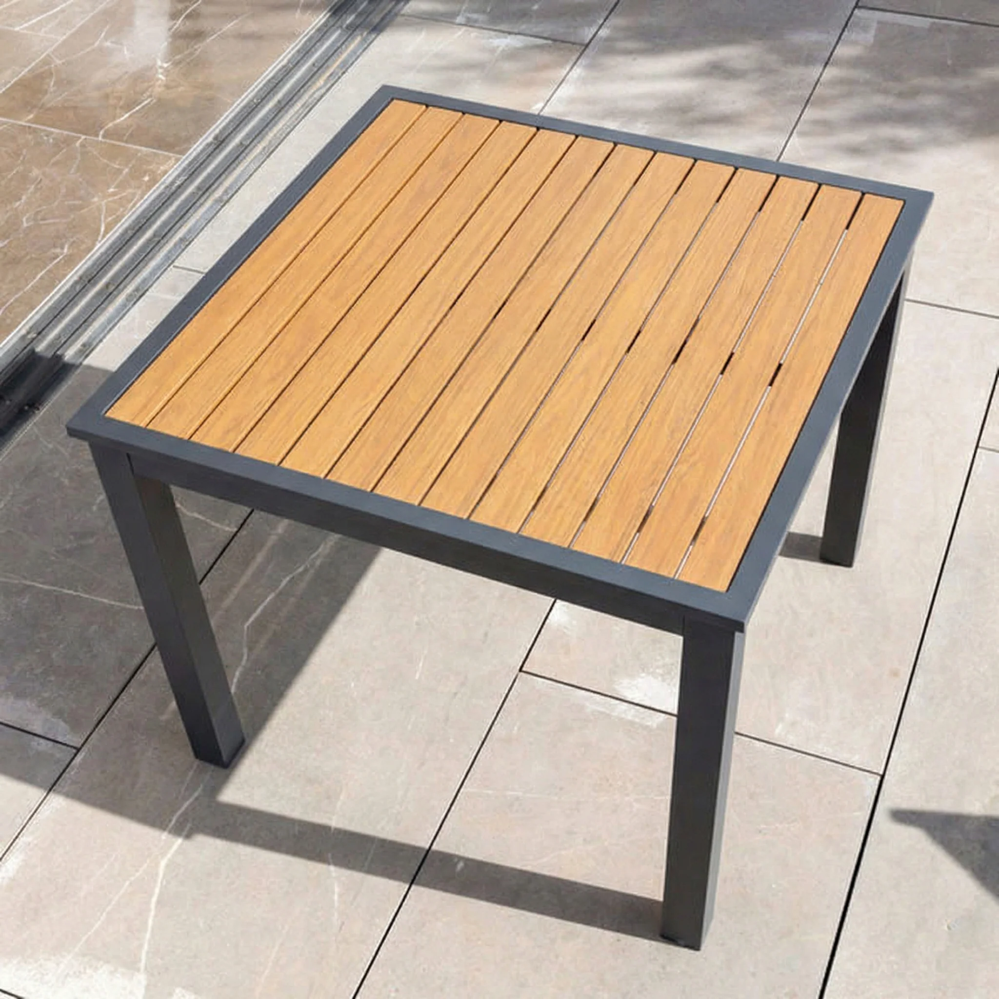 Table de jardin fixe Murano (90x90cm) - Image 6