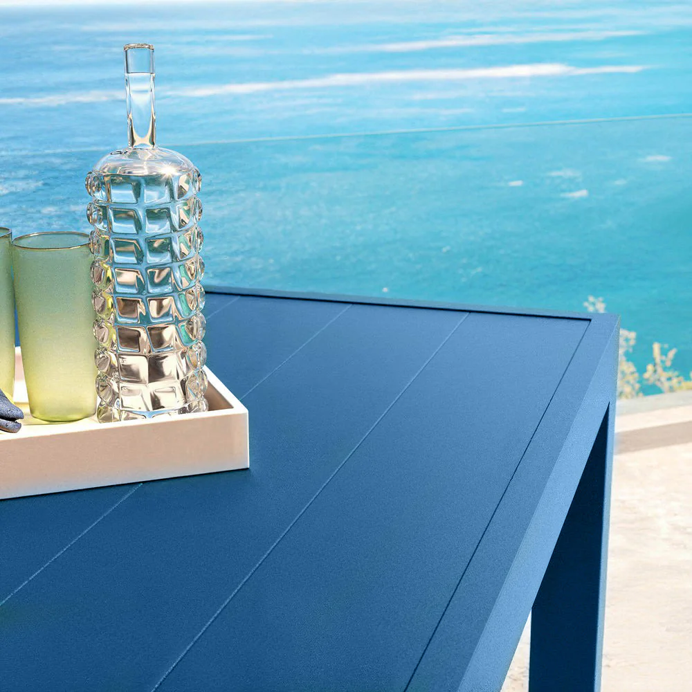Table de jardin 8 places Aluminium Murano (136 x 136 cm) - Image 18