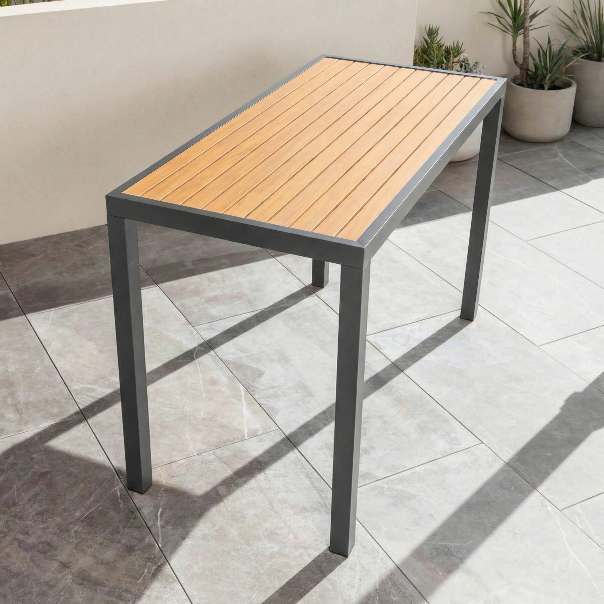 Table haute de jardin Murano (160x75cm) - Image 5